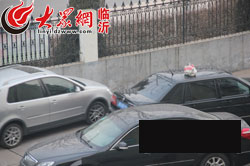 臨沂部分小區(qū)存亂停車