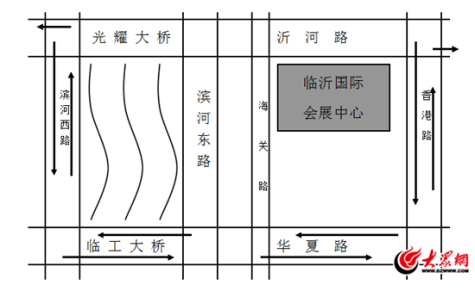 臨沂25至27日展示會期間 經(jīng)沂河路車輛需繞行