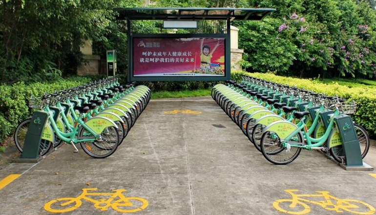 臨沂城區(qū)公共自行車年底上路 擬設(shè)800個站點
