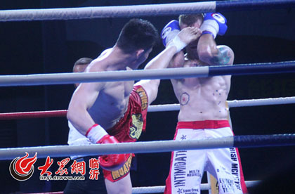 臨沂：7運(yùn)動(dòng)員激戰(zhàn)國外選手獲全勝