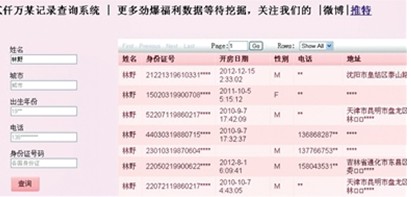 2000萬男女開房信息曝光 隱私泄露引騷動(dòng)（圖）